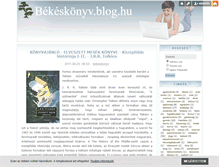Tablet Screenshot of bekeskonyv.blog.hu