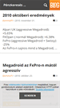 Mobile Screenshot of forexpenz.blog.hu