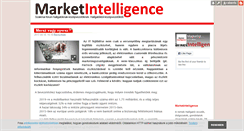 Desktop Screenshot of marketintelligence.blog.hu