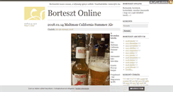 Desktop Screenshot of borteszt.blog.hu