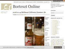 Tablet Screenshot of borteszt.blog.hu