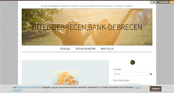 Desktop Screenshot of hitel-debrecen.blog.hu