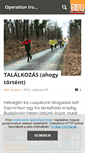Mobile Screenshot of op-ironman.blog.hu