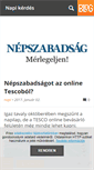 Mobile Screenshot of napikerdes.blog.hu