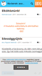 Mobile Screenshot of hbmotorosok.blog.hu