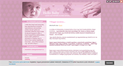 Desktop Screenshot of hellobaby.blog.hu