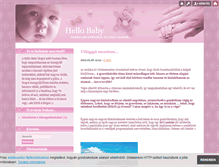 Tablet Screenshot of hellobaby.blog.hu