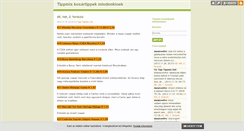 Desktop Screenshot of basketballtipp.blog.hu