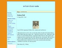 Tablet Screenshot of mrtva-ziva-voda.blog.cz