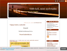 Tablet Screenshot of gyomdoktor.blog.hu