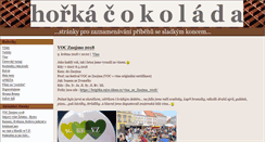 Desktop Screenshot of cokoladahorka.blog.cz