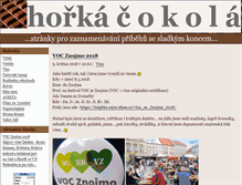 Tablet Screenshot of cokoladahorka.blog.cz