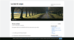 Desktop Screenshot of laiaiatecaspa.blog.cat