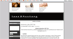 Desktop Screenshot of jawa23.blog.cz