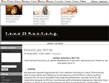 Tablet Screenshot of jawa23.blog.cz
