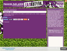 Tablet Screenshot of lilakutyak.blog.hu