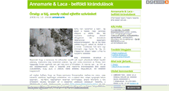 Desktop Screenshot of amioldalunk2.blog.hu