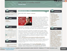 Tablet Screenshot of halamita.blog.hu