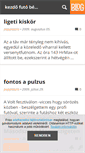 Mobile Screenshot of fuss-forest.blog.hu