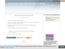 Tablet Screenshot of ingyeness.blog.hu