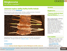 Tablet Screenshot of blogkocsma.blog.hu