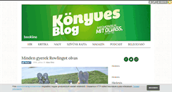 Desktop Screenshot of konyves.blog.hu