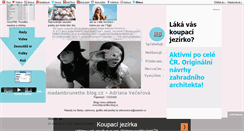Desktop Screenshot of madambrunette.blog.cz