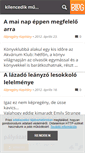 Mobile Screenshot of kilencedik.blog.hu