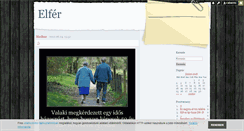 Desktop Screenshot of elfer.blog.hu