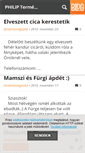 Mobile Screenshot of philip-egyesulet.blog.hu