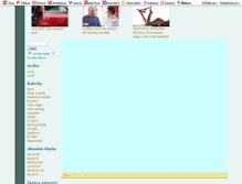Tablet Screenshot of holanek.blog.cz