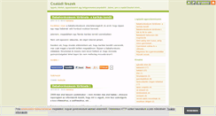 Desktop Screenshot of csaladifeszek.blog.hu