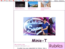Tablet Screenshot of minie-t.blog.cz