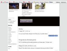 Tablet Screenshot of pavoukyy.blog.cz