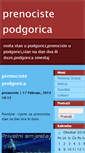 Mobile Screenshot of prenociste.blog.rs