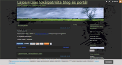 Desktop Screenshot of mizse.blog.hu