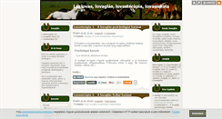Desktop Screenshot of lovas.blog.hu