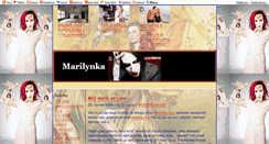 Desktop Screenshot of marilynka27.blog.cz