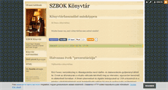 Desktop Screenshot of gorogkonyv.blog.hu