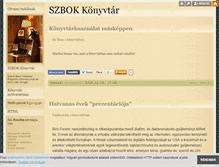 Tablet Screenshot of gorogkonyv.blog.hu