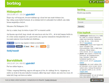 Tablet Screenshot of borblog.blog.hu