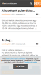 Mobile Screenshot of electroaixam.blog.hu
