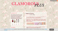 Desktop Screenshot of glamorousplus.blog.hu