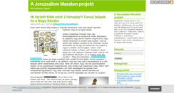 Desktop Screenshot of gomarathon.blog.hu