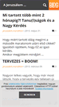 Mobile Screenshot of gomarathon.blog.hu