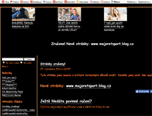 Tablet Screenshot of mazoretky.blog.cz