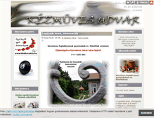 Tablet Screenshot of kezmuvesudvar.blog.hu