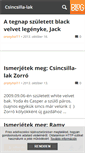 Mobile Screenshot of csincsillalak.blog.hu