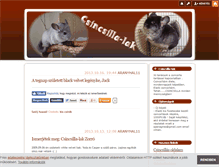 Tablet Screenshot of csincsillalak.blog.hu