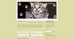 Desktop Screenshot of mjau.blog.rs